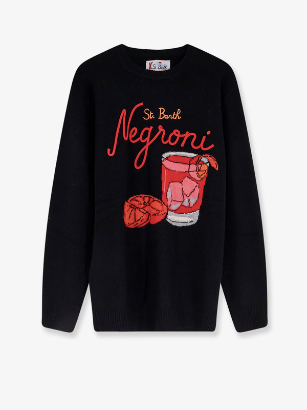 Mc2 Saint Barth Heron Wool Blend Sweater