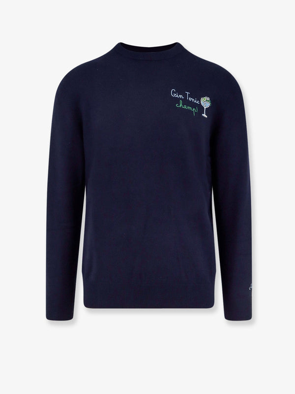 Mc2 Saint Barth Heron Light Embry Wool Blend Sweater