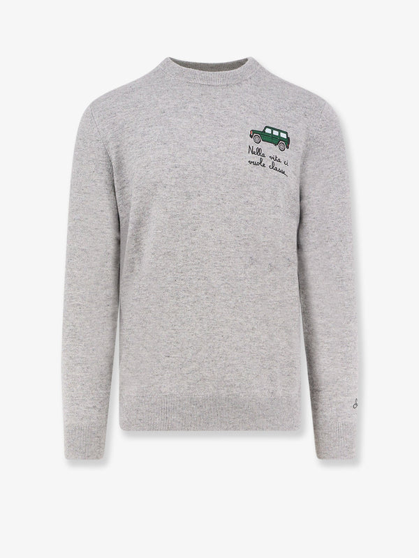 Mc2 Saint Barth Heron Light Embry Wool Blend Sweater