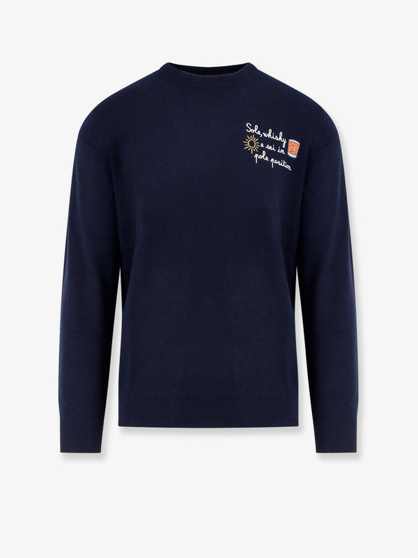 Mc2 Saint Barth Heron Light Embry Wool Blend Sweater