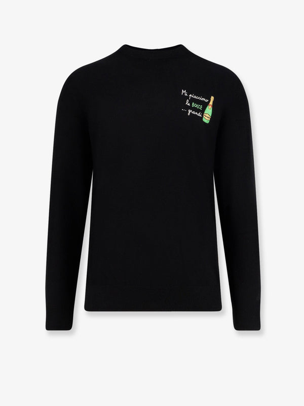 Mc2 Saint Barth Heron Light Embry Wool Blend Sweater