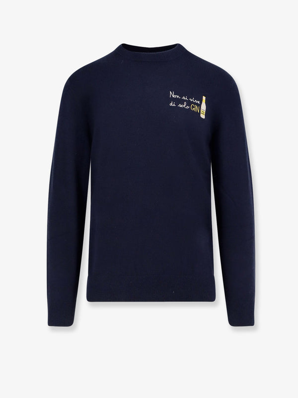 Mc2 Saint Barth Heron Light Embry Wool Blend Sweater