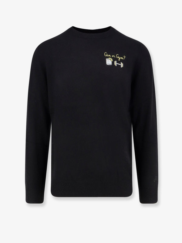 Mc2 Saint Barth Heron Light Embry Wool Blend Sweater