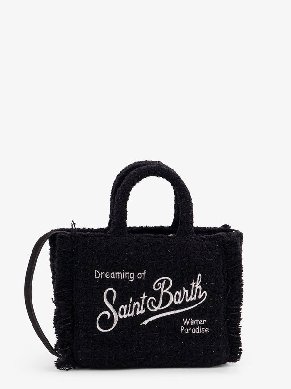 Mc2 Saint Barth Vanity Crossbody Bag With Embroidered Logo On The Front