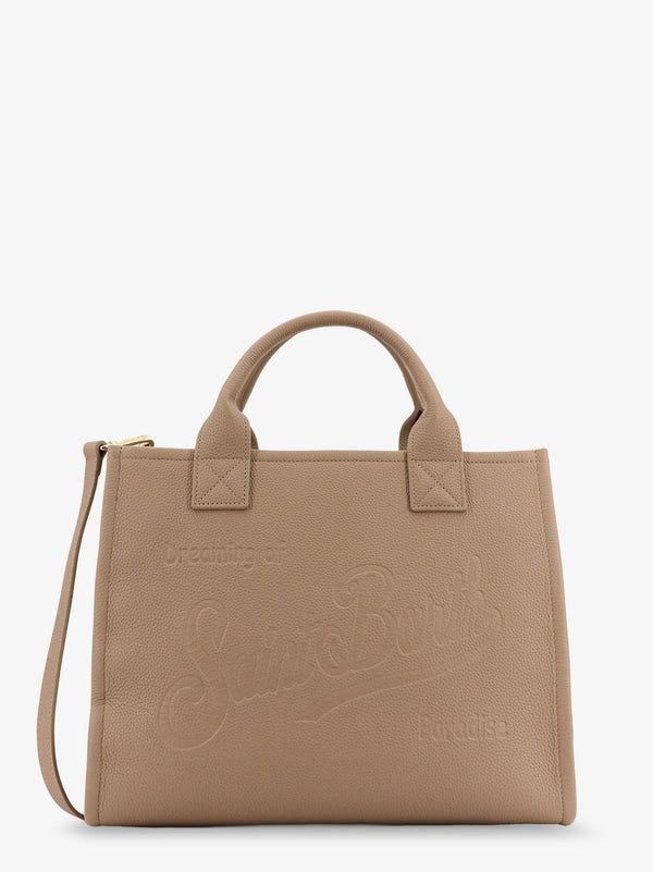 Mc2 Saint Barth Vanity Bag Large Leather Shoulder Bag