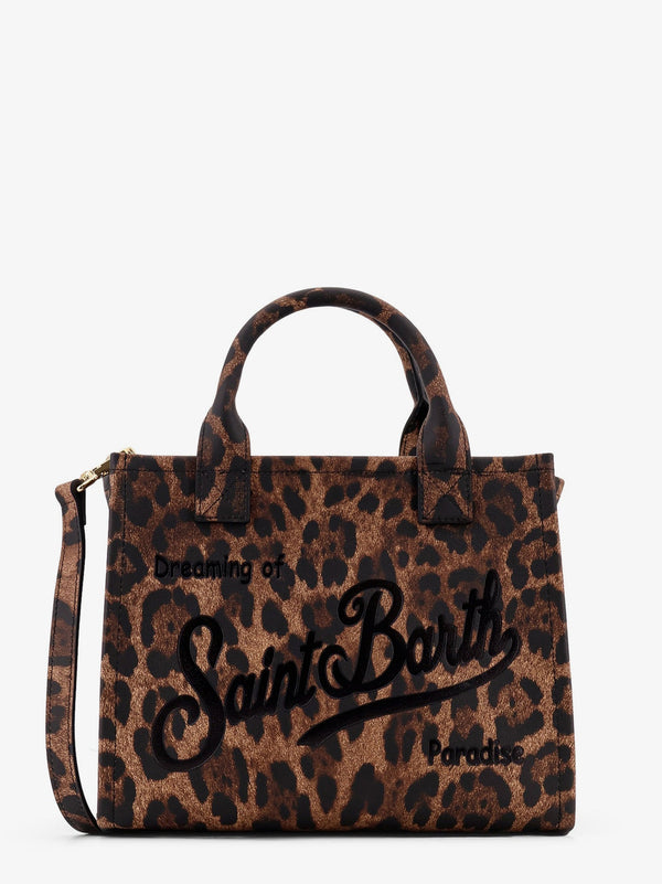 Mc2 Saint Barth Vanity Bag Midi Leather Shoulder Bag