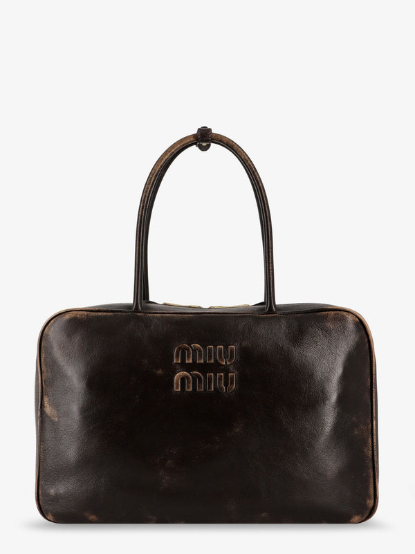 Miu Miu Beau Leather Handbag