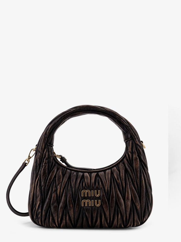 Miu Miu Wander Matelassé Leather Shoulder Bag