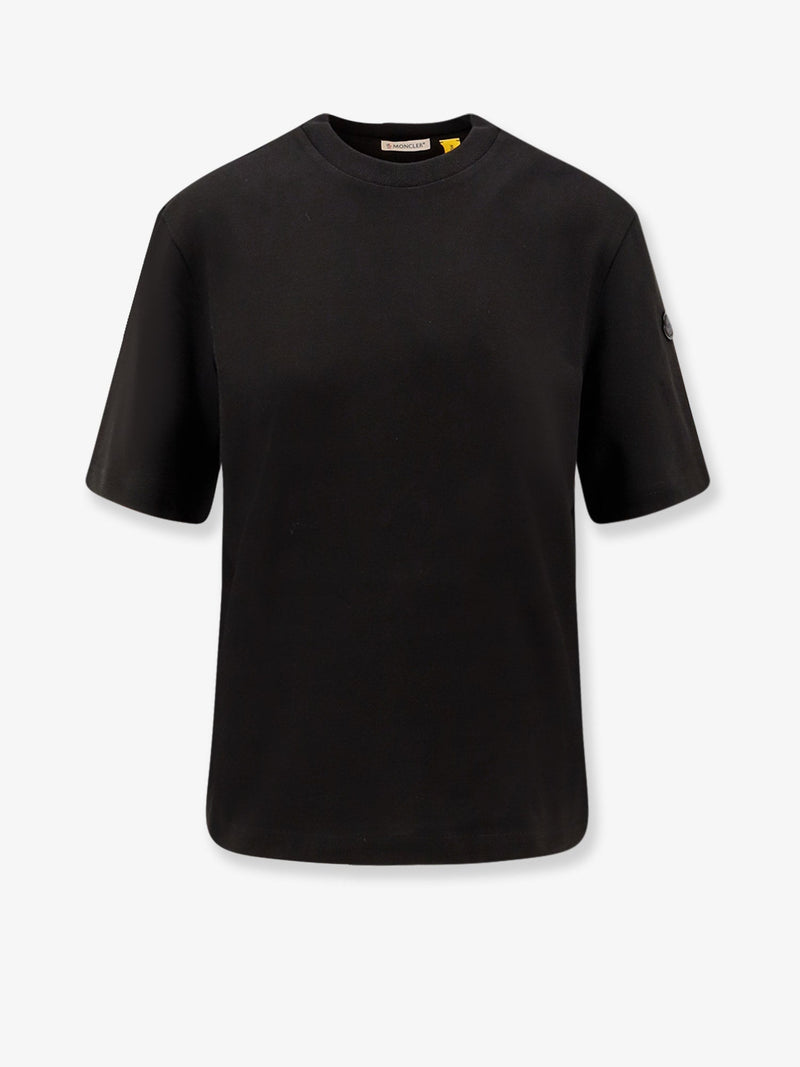 Moncler Genius Moncler Genius Edward Enninful Cotton T-Shirt Black - World Class Fashion