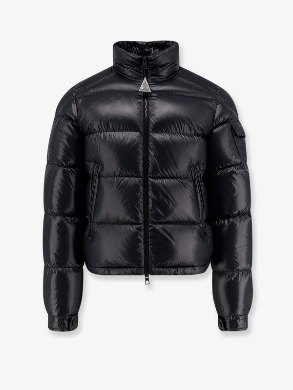 Moncler Levitha Down Jacket With Iconic Patch