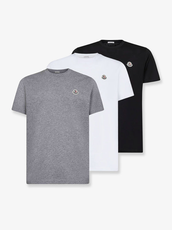 Moncler Organic Cotton T-Shirt Tripack