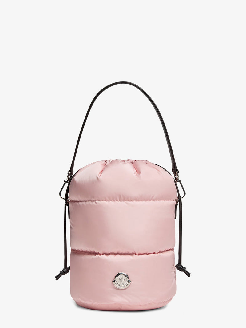 Moncler Moncler Caradoc Nylon Bucket Bag Pink - World Class Fashion