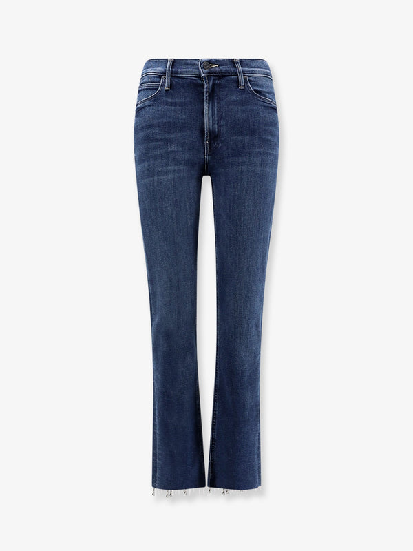 Mother Mid Rise Dazzler Ankle Fray Jeans