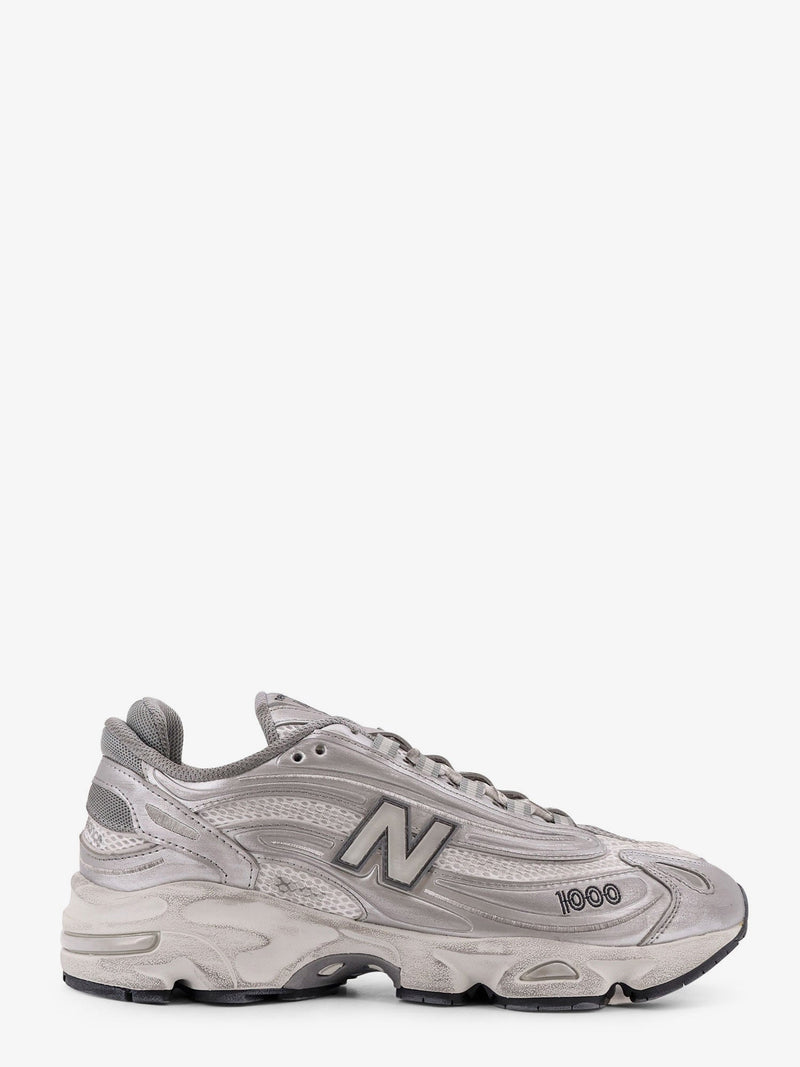 New Balance Zapatillas deportivas de malla de caña baja New Balance 1000 grises - World Class Fashion