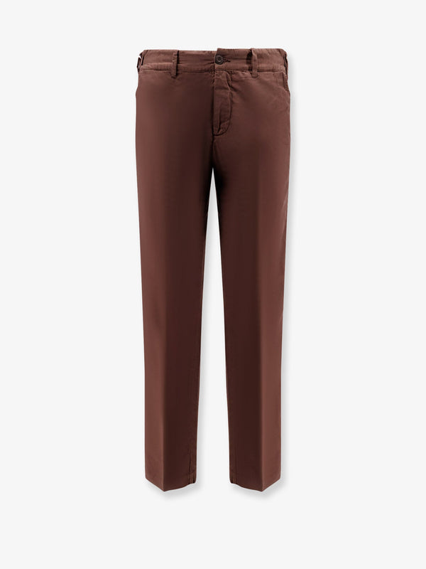Nugnes 1920 Cotton And Linen Trousers