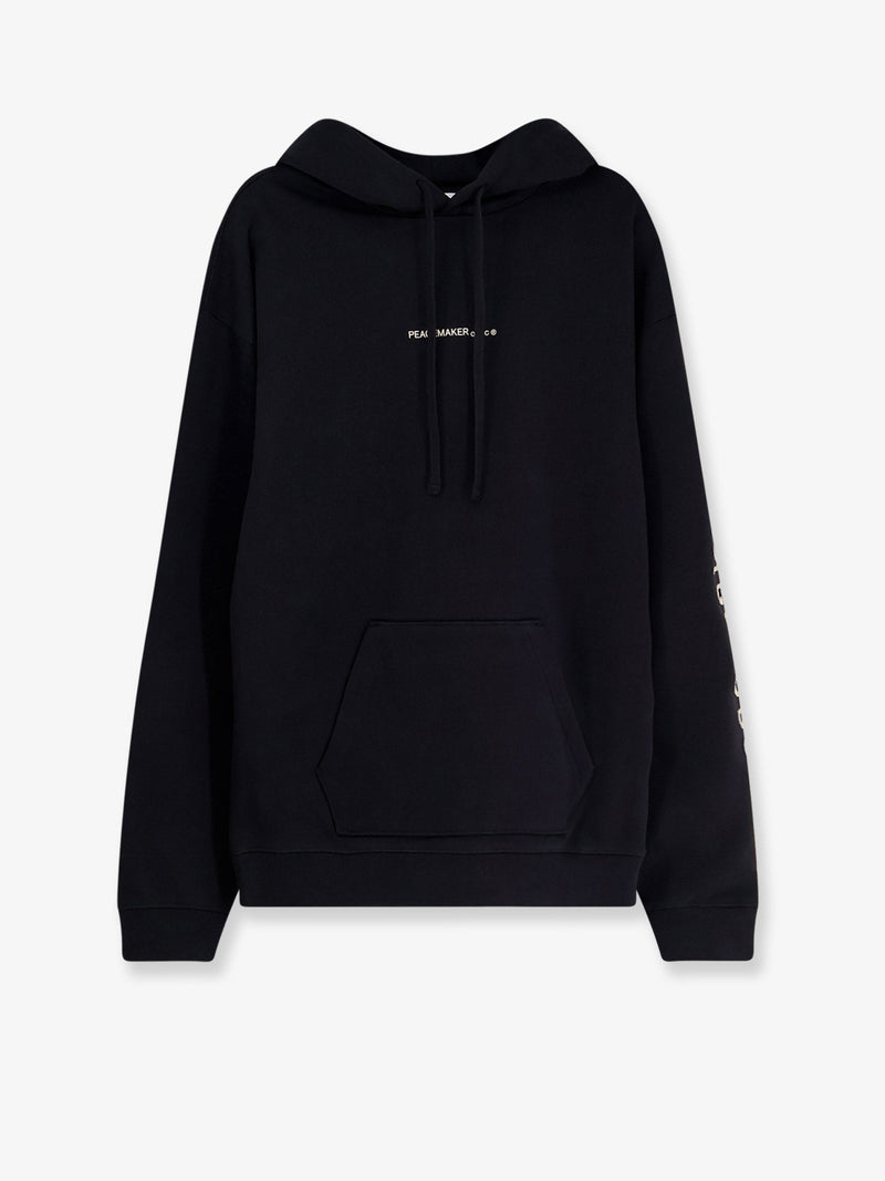 Oamc Peacemaker Sudadera Oamc Peacemaker de algodón negra - World Class Fashion