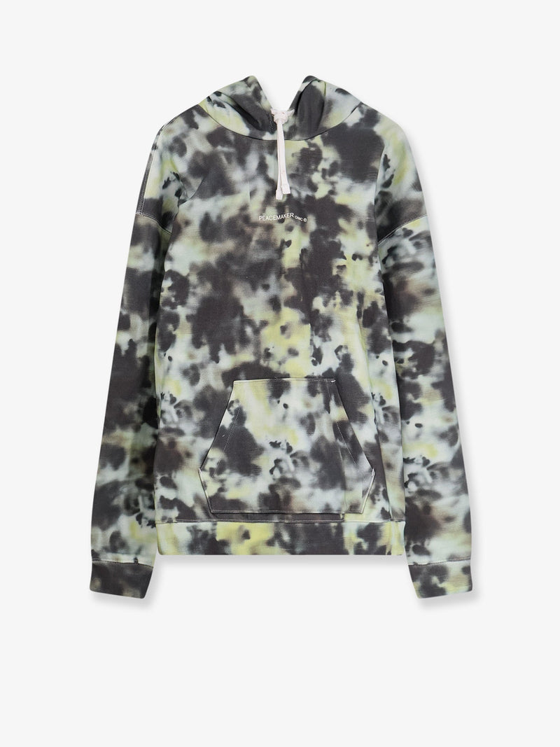 Oamc Peacemaker Sudadera de algodón Oamc Peacemaker, color verde - World Class Fashion