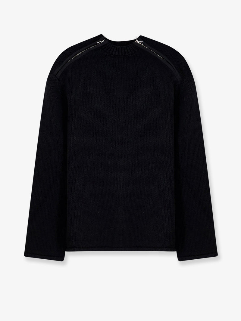 Oamc Peacemaker Suéter de algodón Oamc Peacemaker negro - World Class Fashion