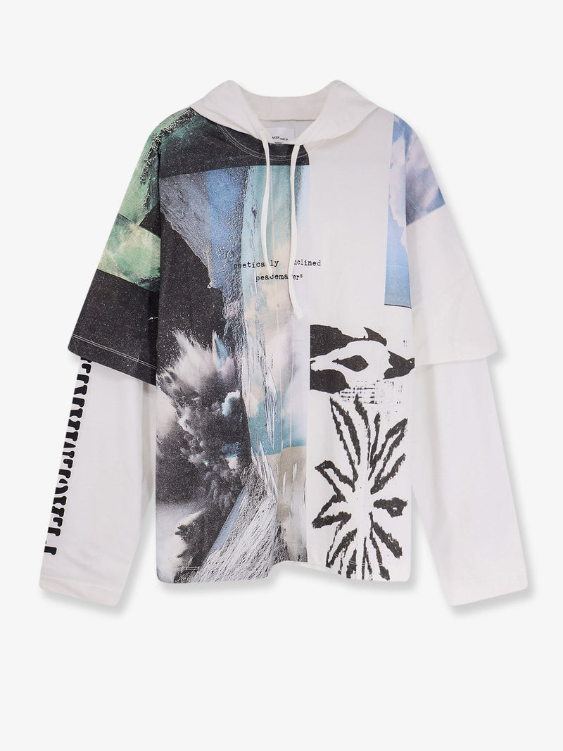 Oamc Peacemaker Sudadera de algodón blanca Oamc Peacemaker - World Class Fashion