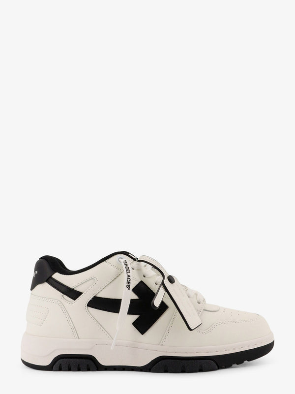 Off White Out Of Office Leather Low-Top Sneakers