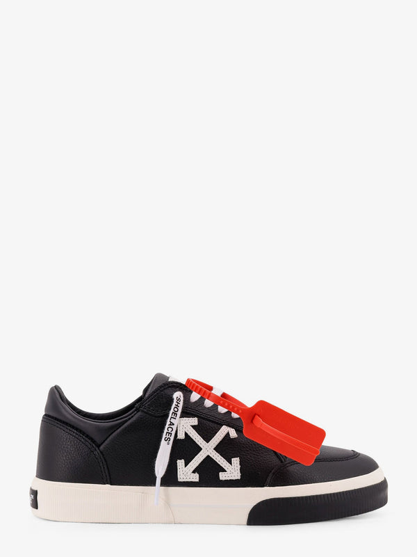 Off White Vulc Low Leather Low-Top Sneakers