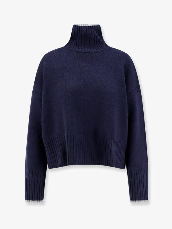 Pinko Falkland Wool And Cashmere Turtleneck Sweater