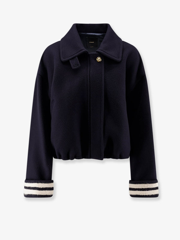 Pinko Extra-Fine Wool Blend Ciambella Coat