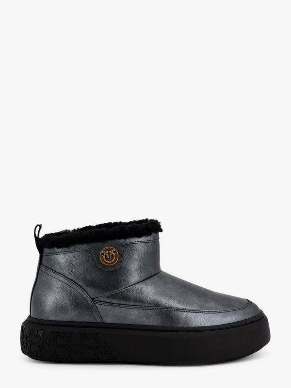 Pinko Yoko 22 Leather Ankle Boots