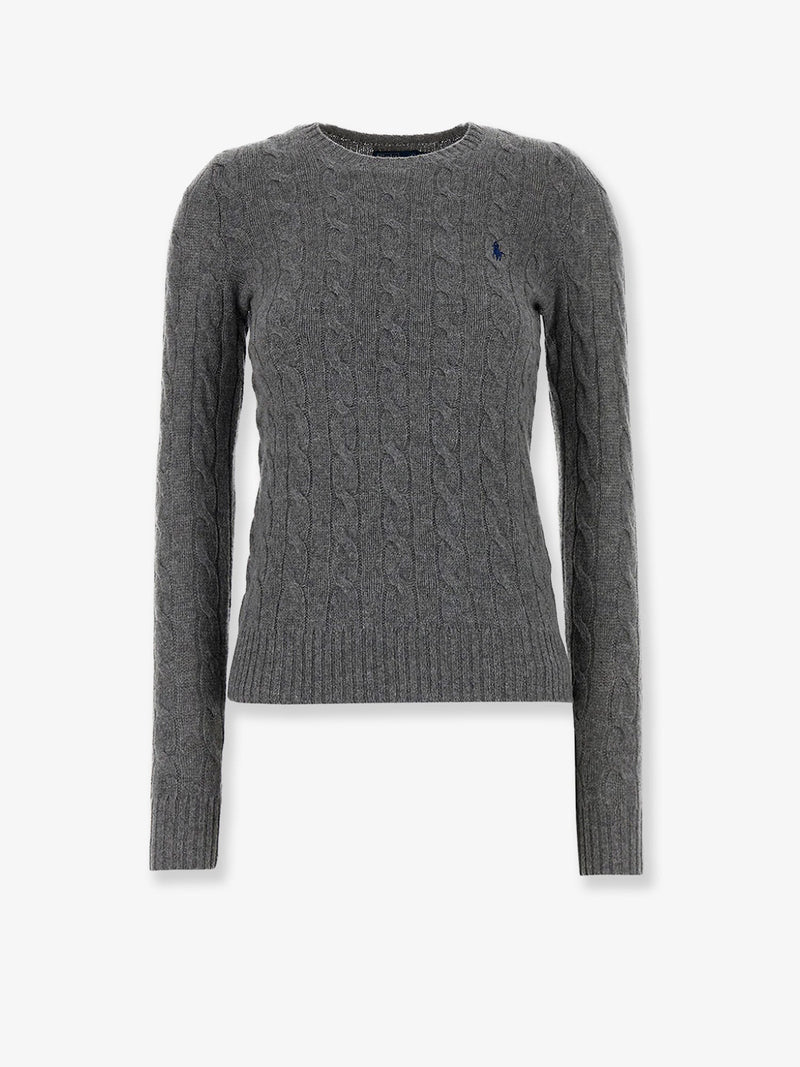 Polo Ralph Lauren Polo Ralph Lauren Suéter de Lana y Cachemira Gris - World Class Fashion