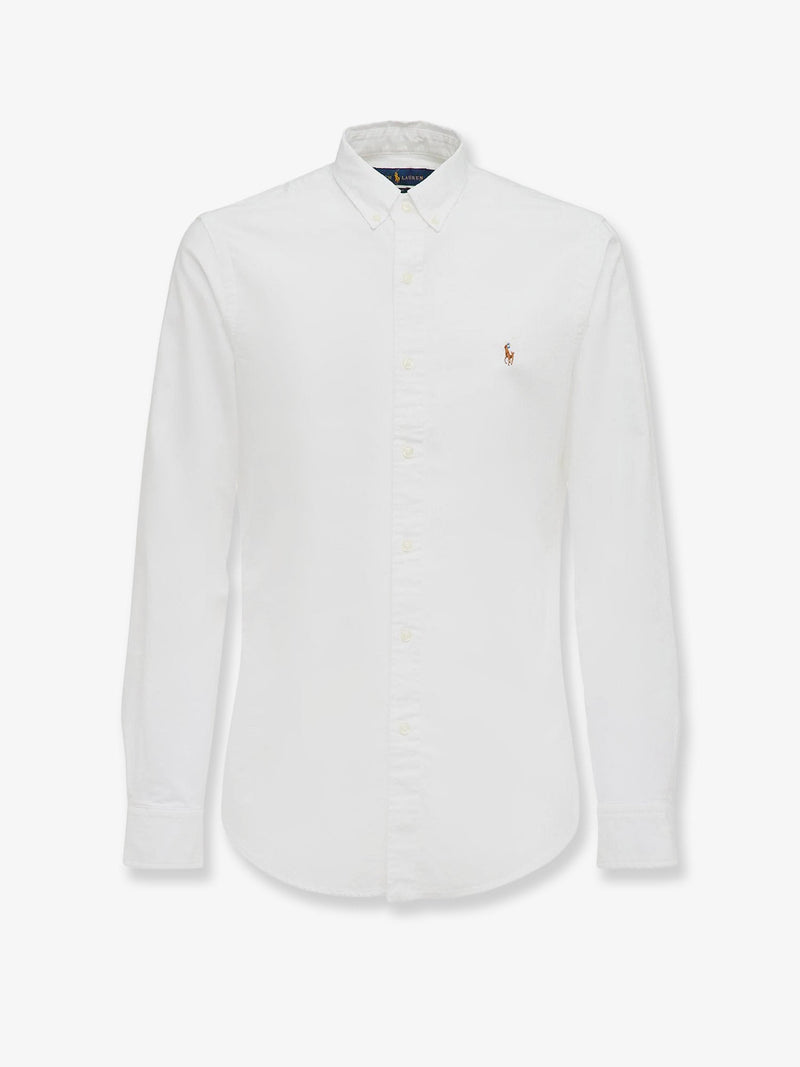 Polo Ralph Lauren Polo Ralph Lauren Slim Fit Cotton Shirt White - World Class Fashion