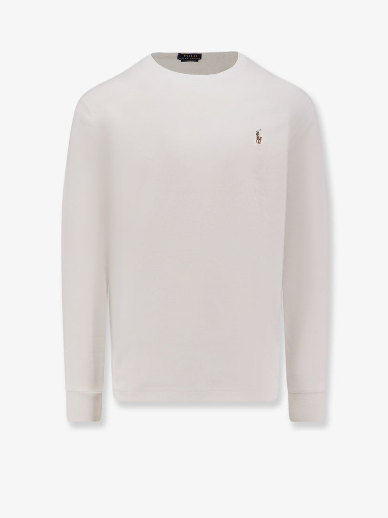 Polo Ralph Lauren Camiseta Polo Ralph Lauren de algodón extrasuave blanco - World Class Fashion