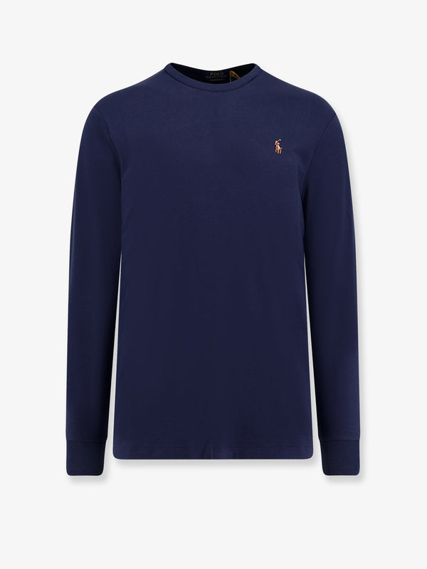 Polo Ralph Lauren Cotton T-Shirt With Logo Embroidery