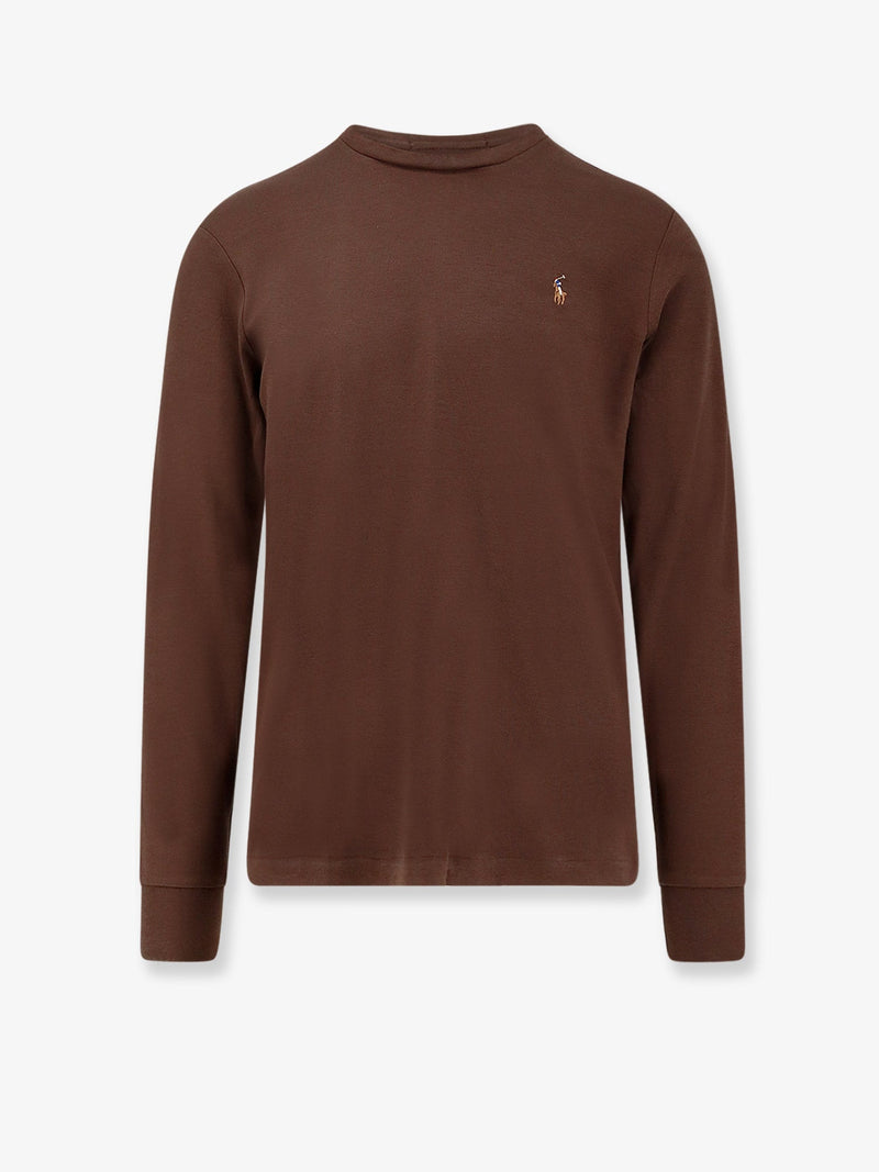 Polo Ralph Lauren Camiseta de algodón Polo Ralph Lauren marrón para hombre - World Class Fashion