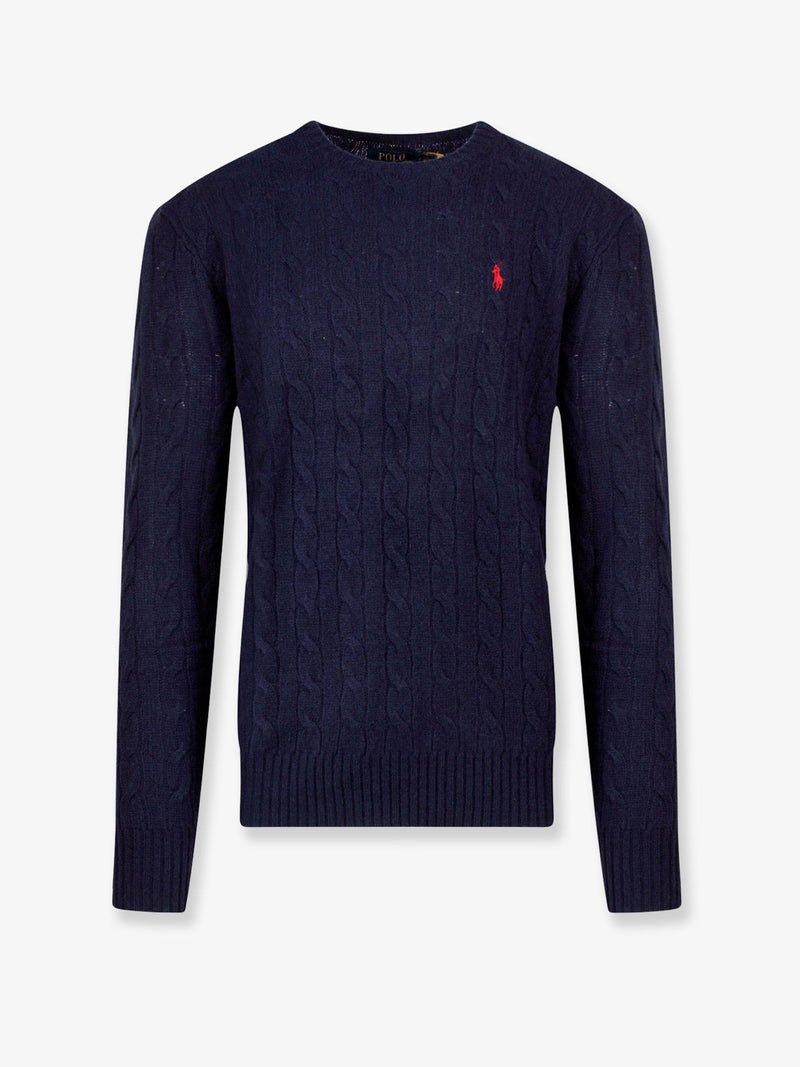 Polo Ralph Lauren Jersey de lana y cachemira Polo Ralph Lauren azul - World Class Fashion