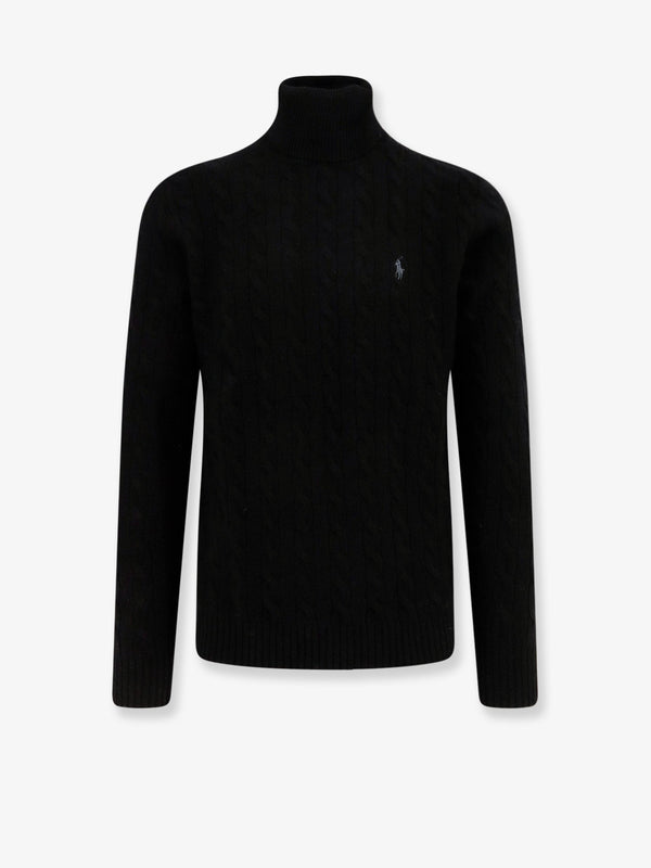 Polo Ralph Lauren Wool And Cashmere Sweater With Frontal Logo