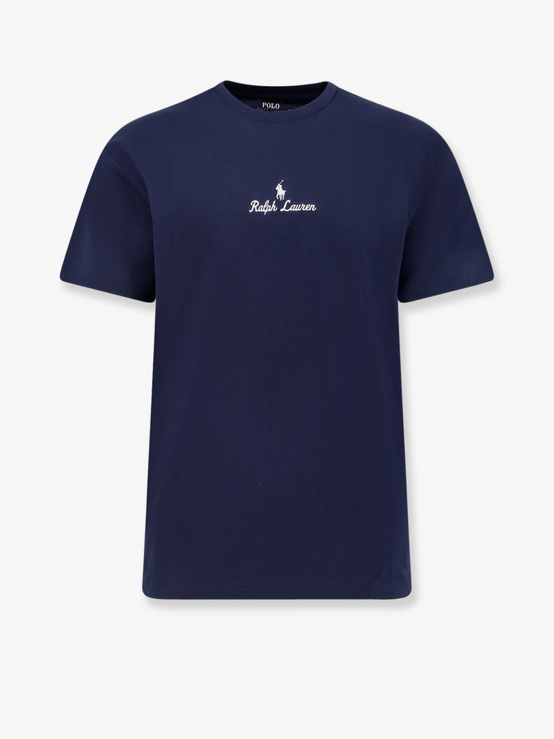 Polo Ralph Lauren Polo Ralph Lauren Camiseta de algodón azul para hombre - World Class Fashion