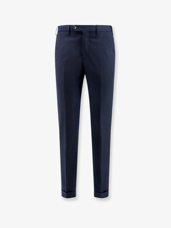 Pt Torino Style Stretch Wool Master Fit Trousers