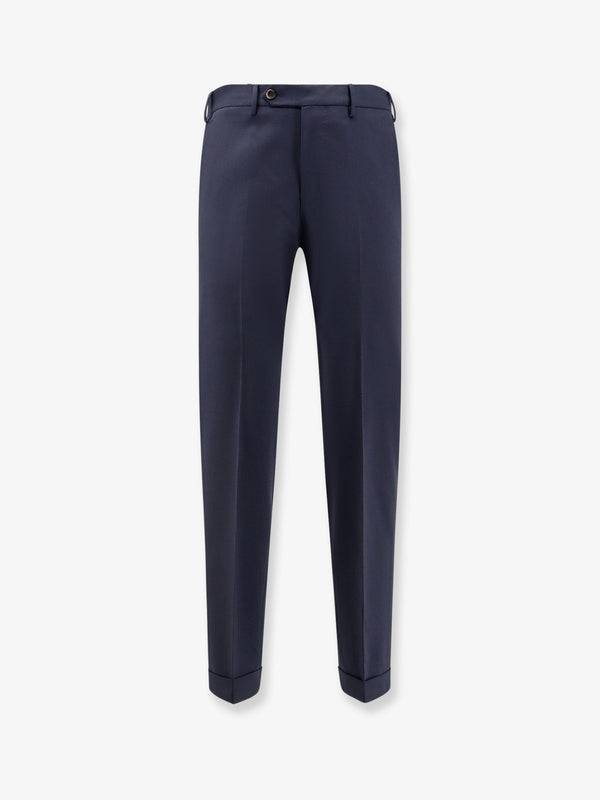 Pt Torino Style Stretch Wool Master Fit Trousers