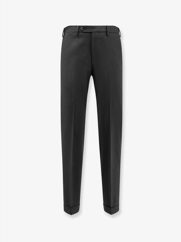 Pt Torino Style Master Fit Stretch Wool Trousers