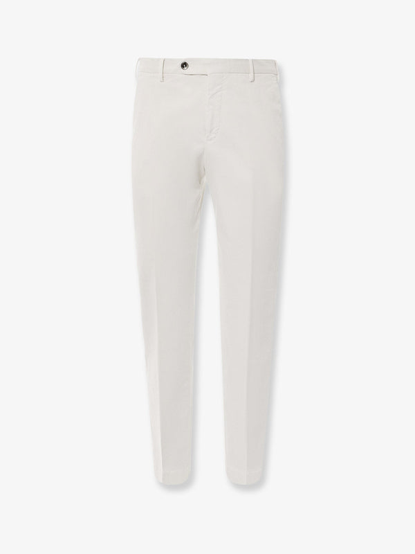 Pt Torino Style Stretch Cotton Master Fit Trousers
