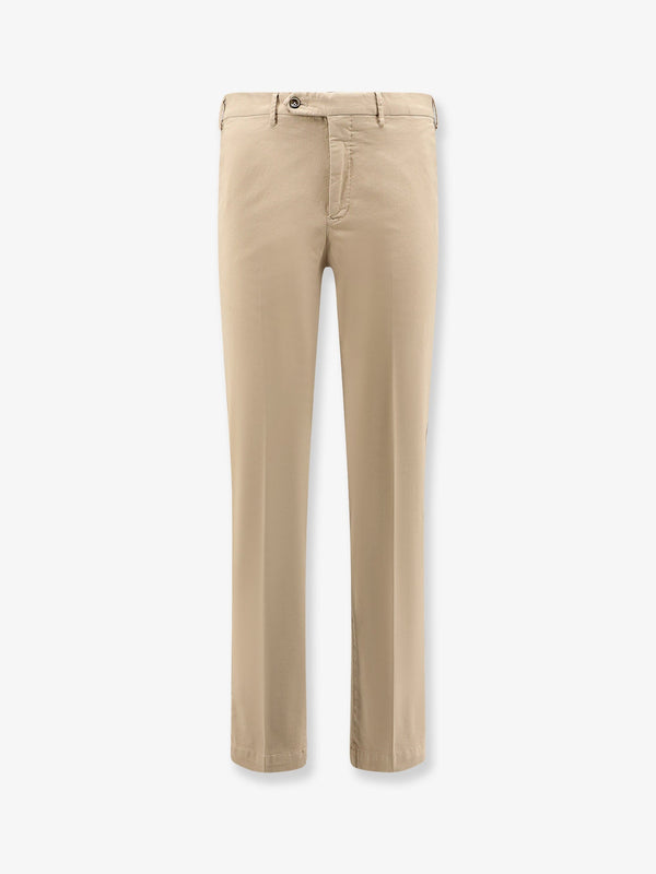 Pt Torino Style Stretch Cotton Master Fit Trousers