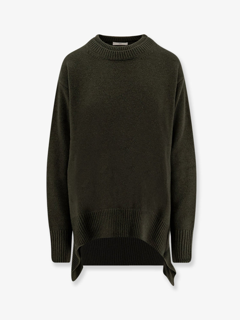 R2W R2W Nicolas Jersey de lana y cachemir verde - World Class Fashion