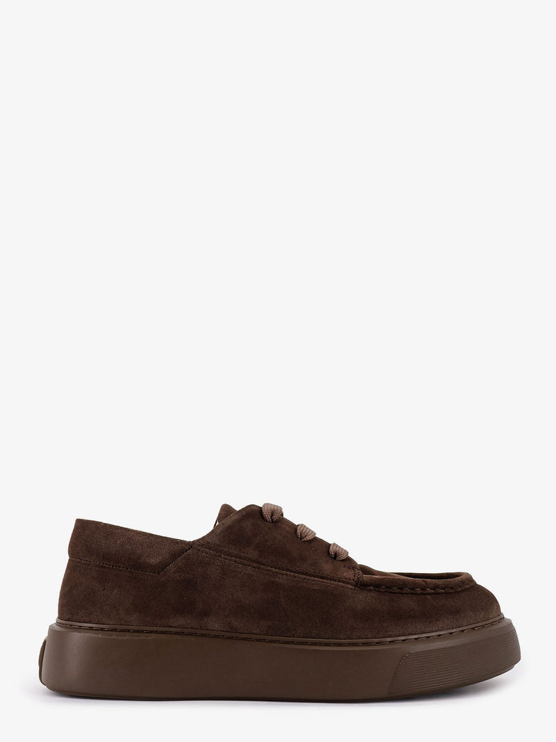 Referenc Zapatos Tahoe de ante con cordones, marrón - World Class Fashion