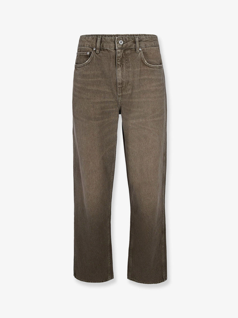 Represent Represent Rewashed Effect Jeans Brown - World Class Fashion