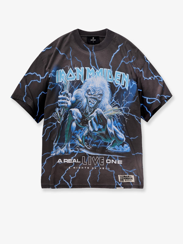Represent Iron Maiden X A Real Live One Cotton And Hemp T-Shirt