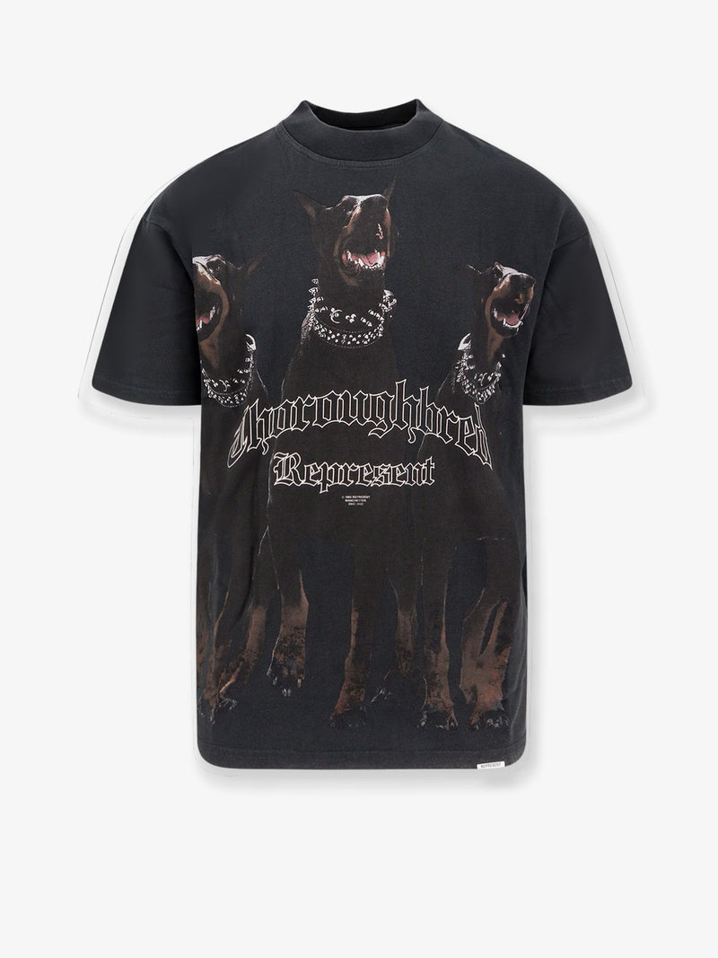 Represent Represent Cotton T-Shirt Black Men - World Class Fashion