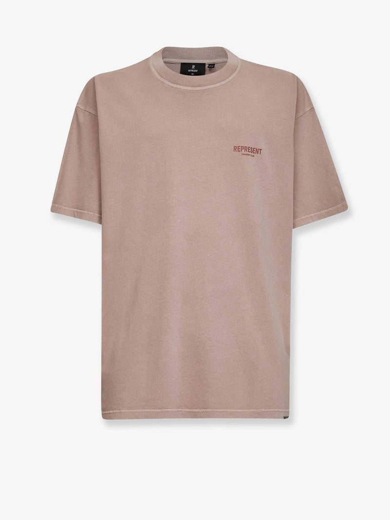 Represent Represent Cotton T-Shirt Beige Men - World Class Fashion