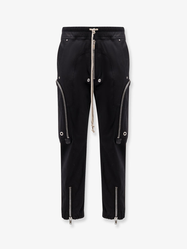 Rick Owens Bauhaus Cargo Certified Cotton Trousers