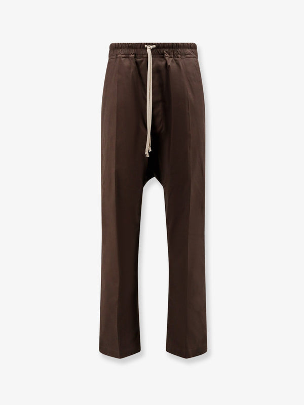 Rick Owens Stretch Cotton Trousers