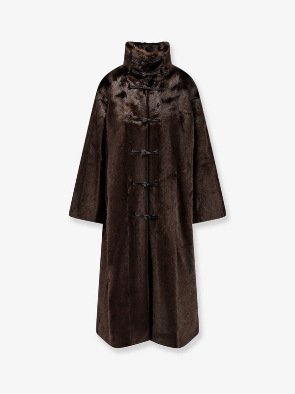 Rohe Mandarin Faux Fur Coat